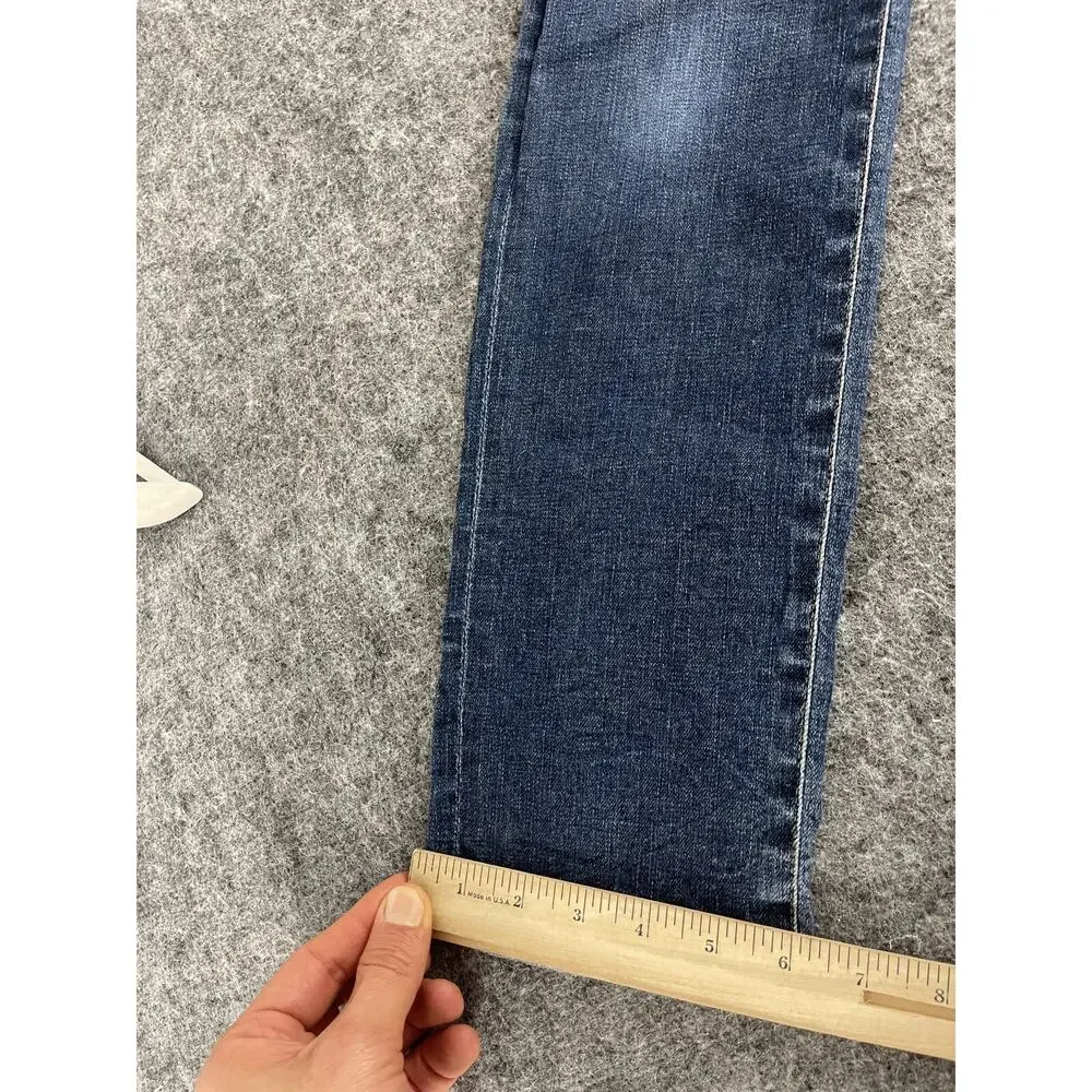 Adriano Goldschmied Jeans Womens 27 R Stilt Blue Cigarette Leg Denim Pants N117